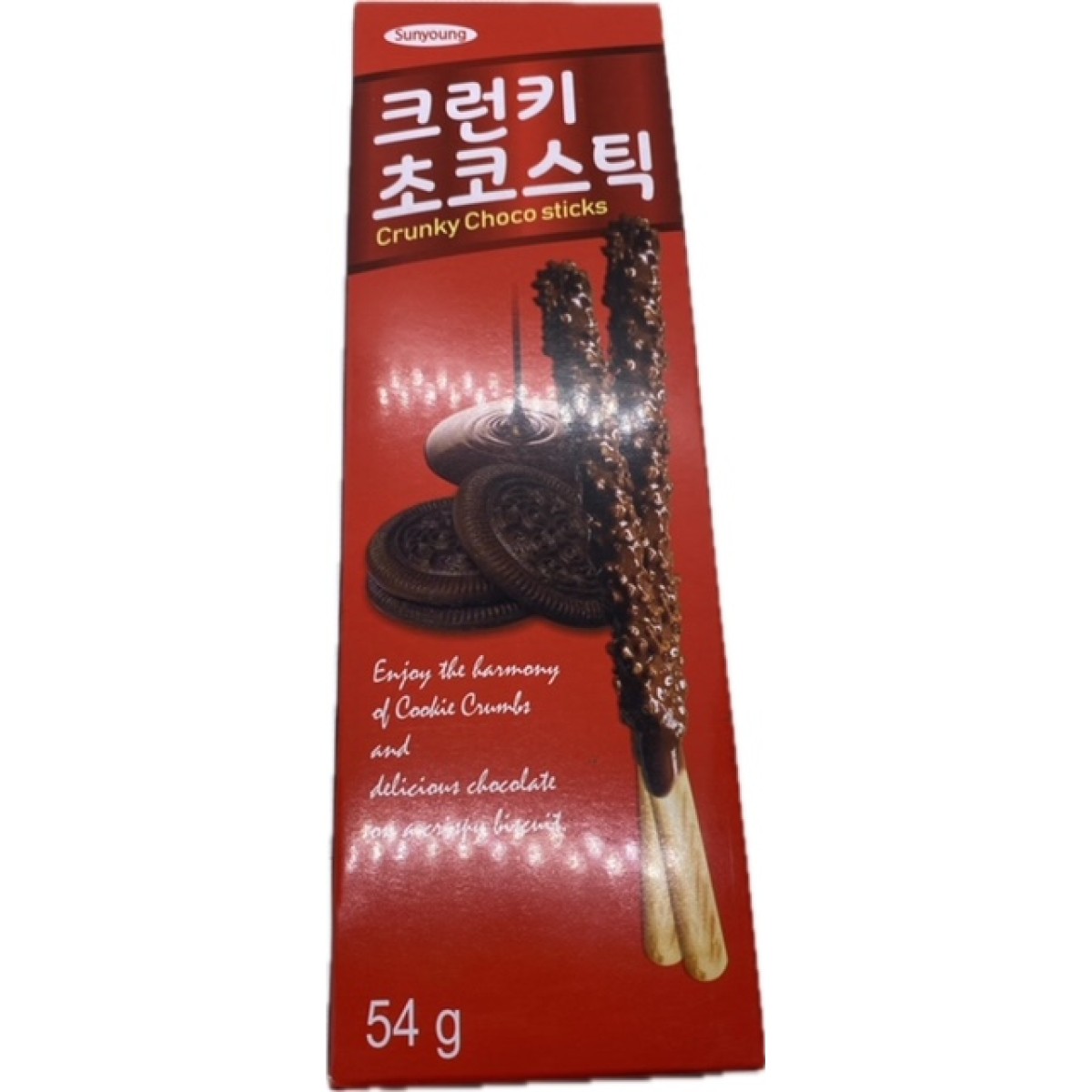 Sunyoung crunky choco sticks